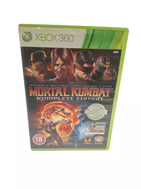 MORTAL KOMBAT KOMPLETE EDITION XBOX 360