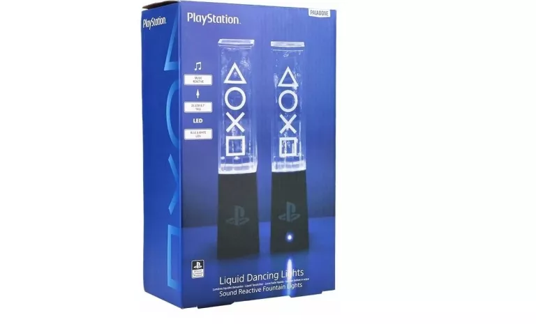 ZESTAW LAMPKI LAMPA LAMPKA WODNYCH PLAYSTATION REAGUJĄCYCH NA MUZYKĘ