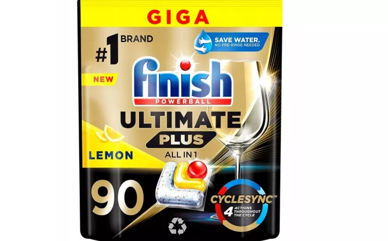 KAPSUŁKI DO ZMYWARKI FINISH 90SZT ULTIMATE PLUS ALL IN 1 TABS LEMON