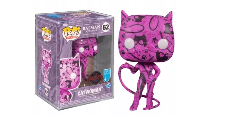 FUNKO POP! ART SERIES BATMAN CATWOMAN 62 CASE SE