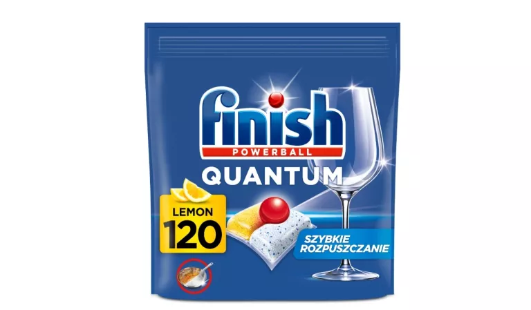 KAPSUŁKI FINISH QUANTUM ALL IN 1 LEMON 120 SZT.