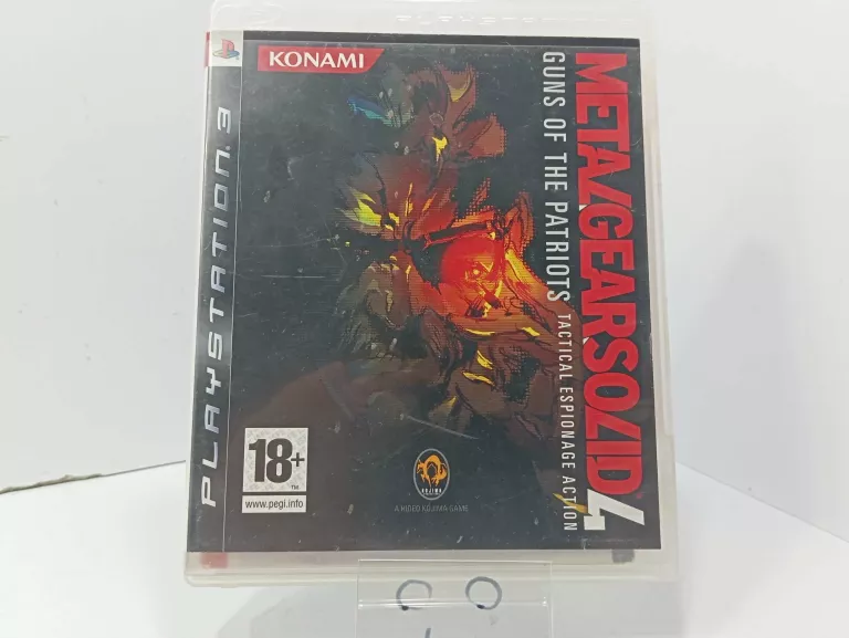 METAL GEAR SOLID 4 - GUNS OF THE PATRIOTS SONY PLAYSTATION 3 (PS3)