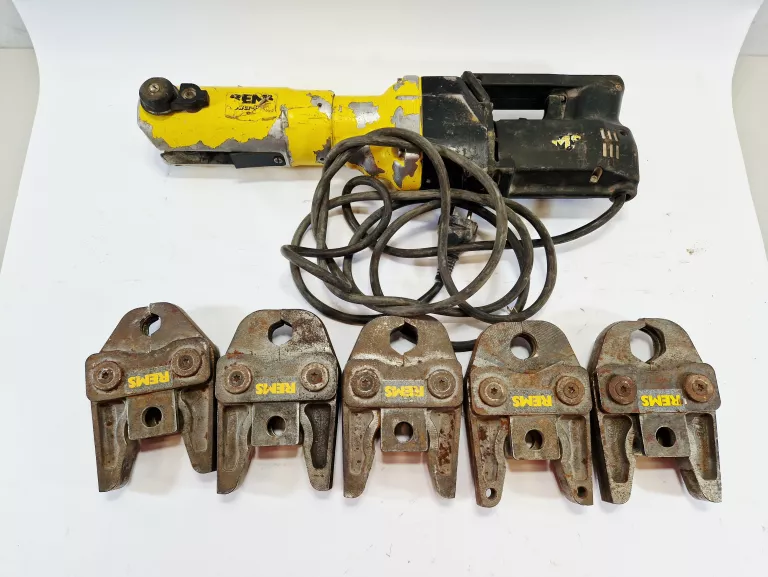 ZACISKARKA REMS POWER PRESS SE 572111 + 5 SZCZĘK | ELEKTRYCZNA | WALIZKA