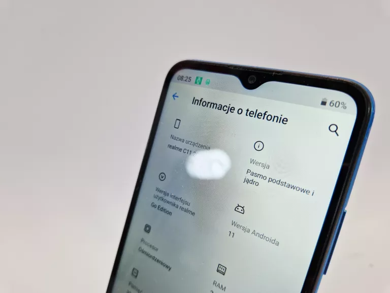 SMARTFON | REALME C11 2021 | 4G(LTE) | 2GB/32 GB | NIEBIESKI