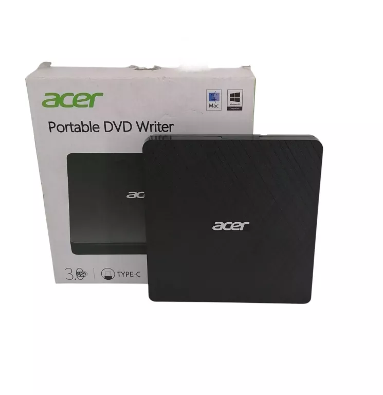 ZEWNĘTRZNY NAPĘD DVD ACER GP.ODD11.001 USB 3.0 BDB STAN!