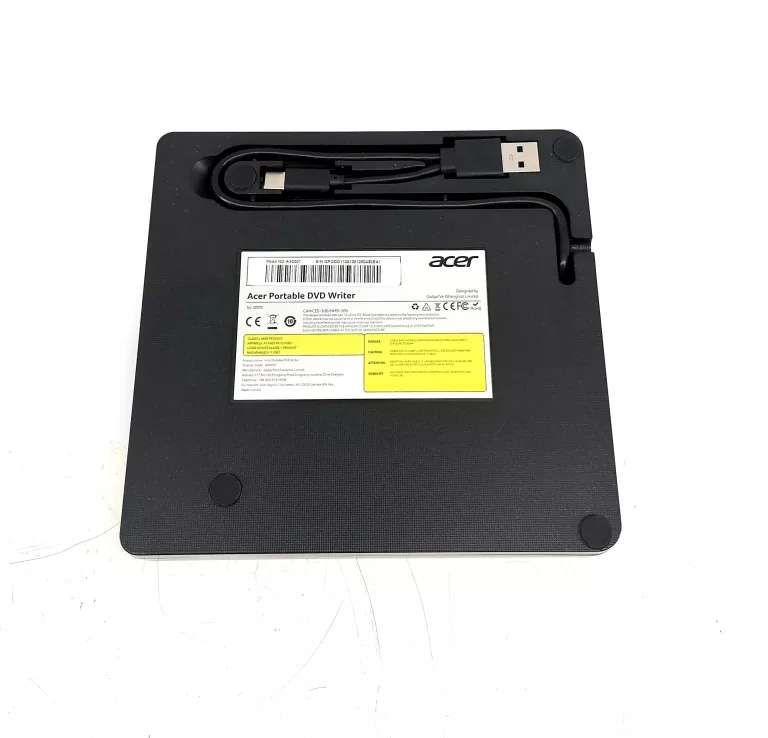 ZEWNĘTRZNY NAPĘD DVD ACER GP.ODD11.001 USB 3.0 BDB STAN!