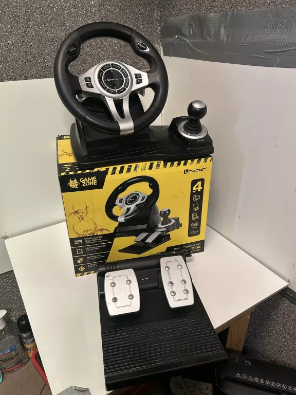 GAME ZONE KIEROWNICA TRACER ROADSTER 4IN1 PUDEŁKO