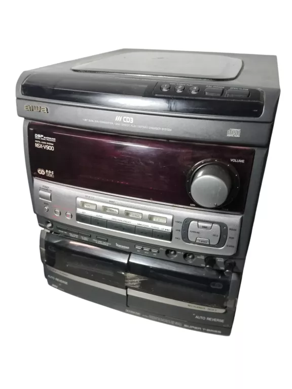 WIEŻA AIWA NSX-V900+KOLUMNY