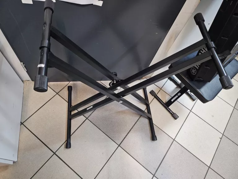 KEYBOARD YAMAHA PSR-E463 + PUDEŁKO + STOJAK + KRZESEŁKO/SIEDZISKO