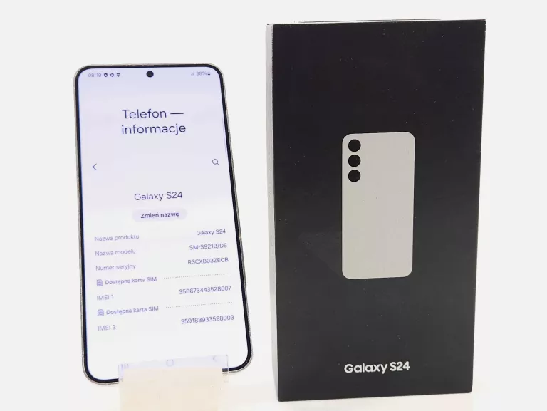 TELEFON SAMSUNG GALAXY S24 8/128GB SZARY #PLUS