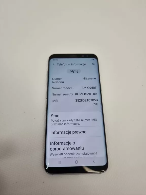 TELEFON SAMSUNG GALAXY S8 4/64GB