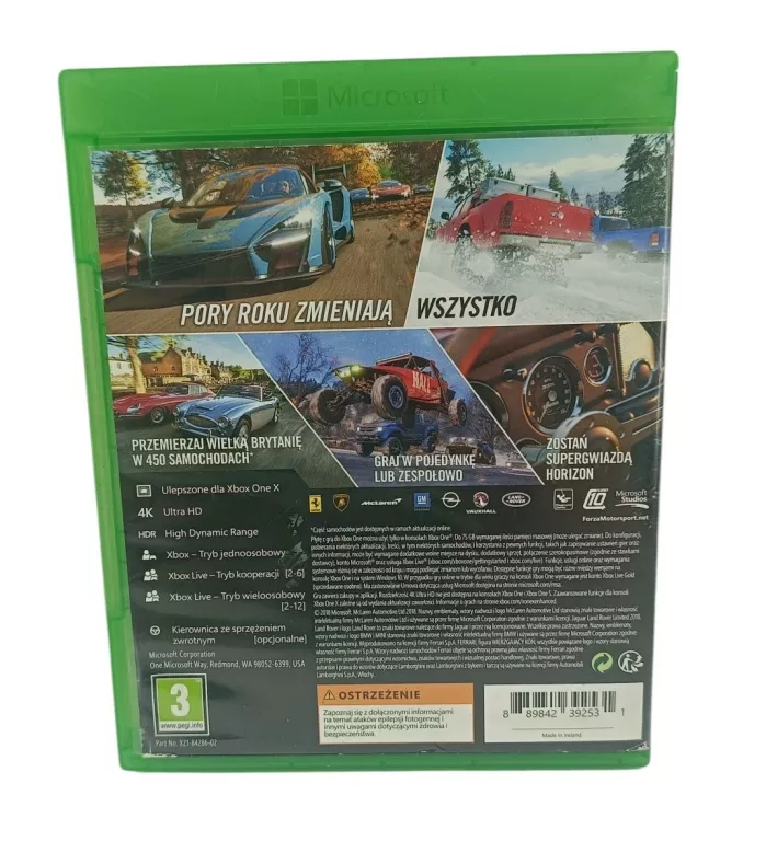 GRA FORZA HORIZON 4 XBOX ONE
