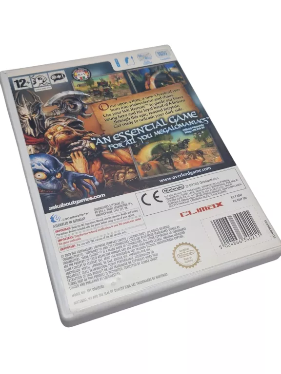 GRA WII - OVERLORD DARK LEGEND