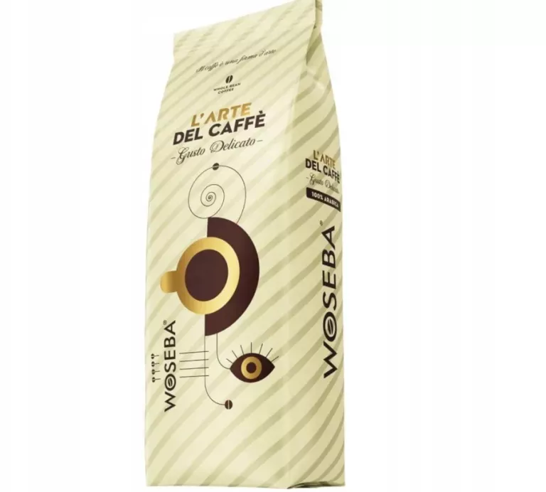 KAWA ZIARNISTA WOSEBA L'ARTE DEL CAFFE GUSTO DELICATO 100% ARABICA 1000G