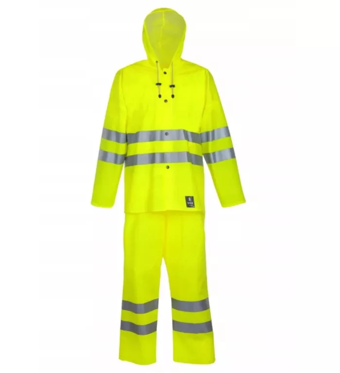 UBRANIE OSTRZEGAWCZE WODOODPORNE KURTKA OGRODNICZKI MODEL 1101/1011 56/XL