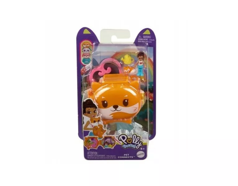 LALKA POLLY POCKET SÓWKA + LALECZKA HRD39