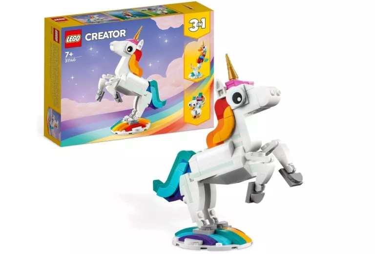 LEGO CREATOR 3W1 31140 MAGICZNY JEDNOROŻEC