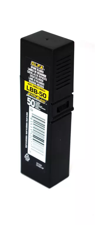 OLFA OSTRZA SEGMENTOWE CZARNE DO NOŻY NOŻYKÓW OSTRE LBB-50 18MM