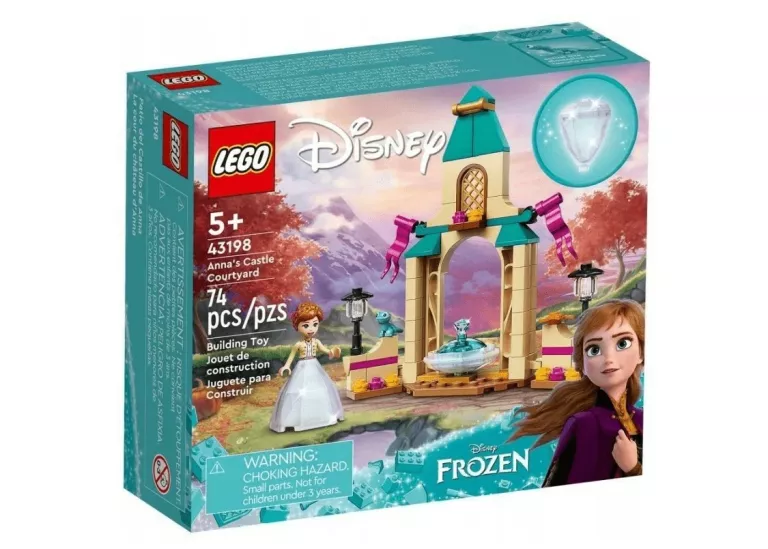 LEGO DISNEY 43198 LEGO FROZEN DZIEDZINIEC ZAMKU ANNY