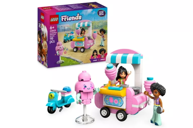 LEGO FRIENDS 42643 FRIENDS 42643 STOJAK I HULAJNOGA Z WATY CUKROWEJ