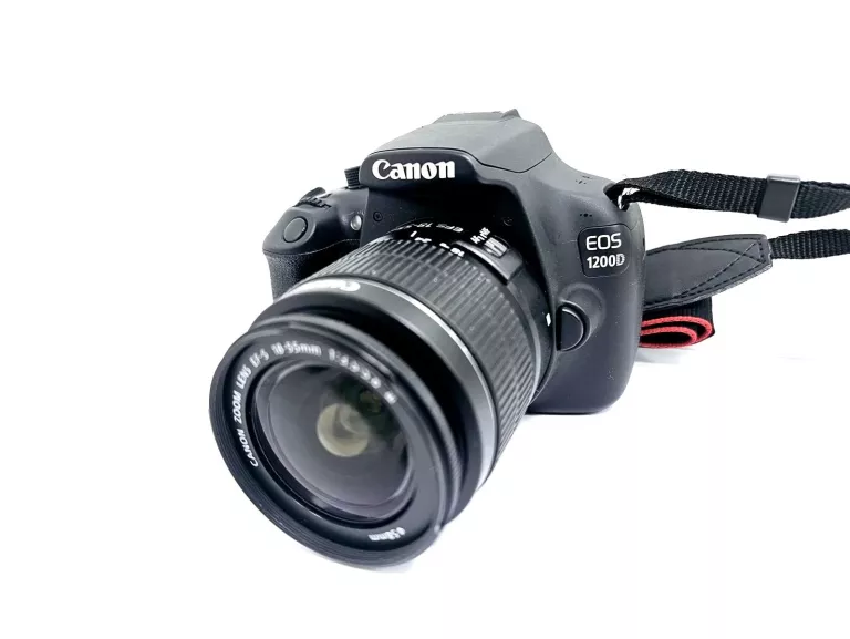 APARAT CANON EOS 1200D + OBIEKTWY CANON 18-55MM