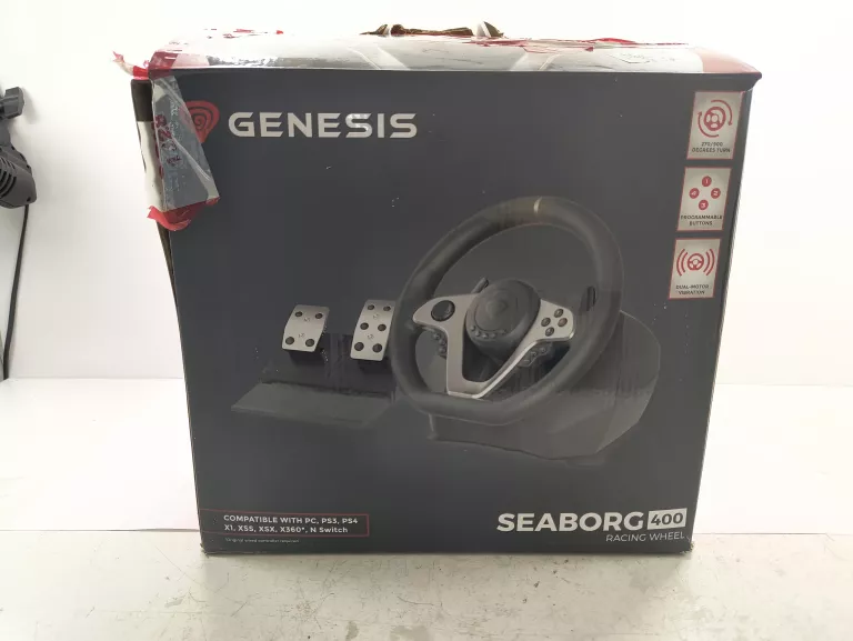 KIEROWNICA GENESIS SEABORG 400 KOMPLET+ PAD DO XBOXA