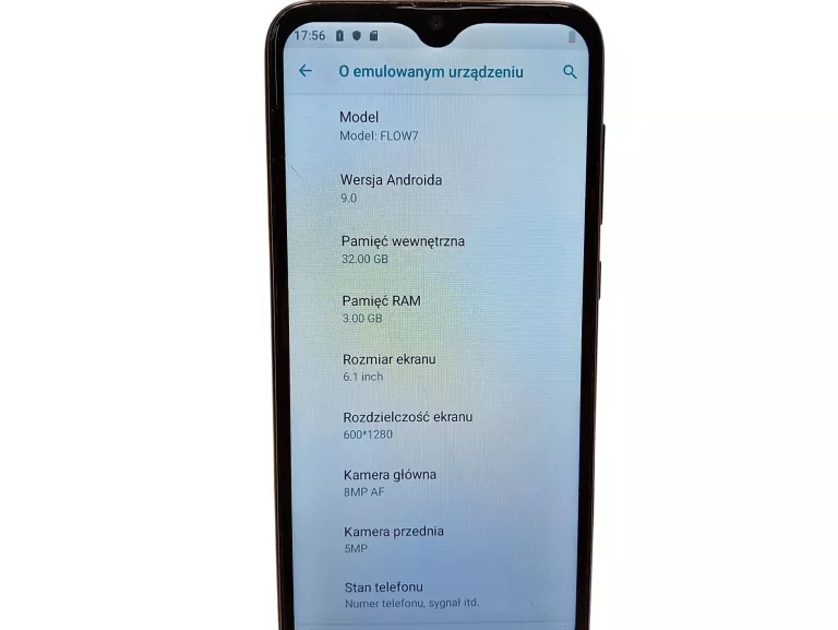 TELEFON KRUGER@MATZ FLOW 7 B/A PĘKNIĘTY EKRAN