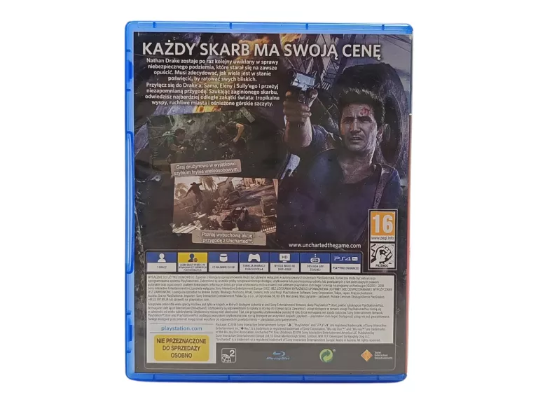 UNCHARTED 4: KRES ZŁODZIEJA GRA PS4