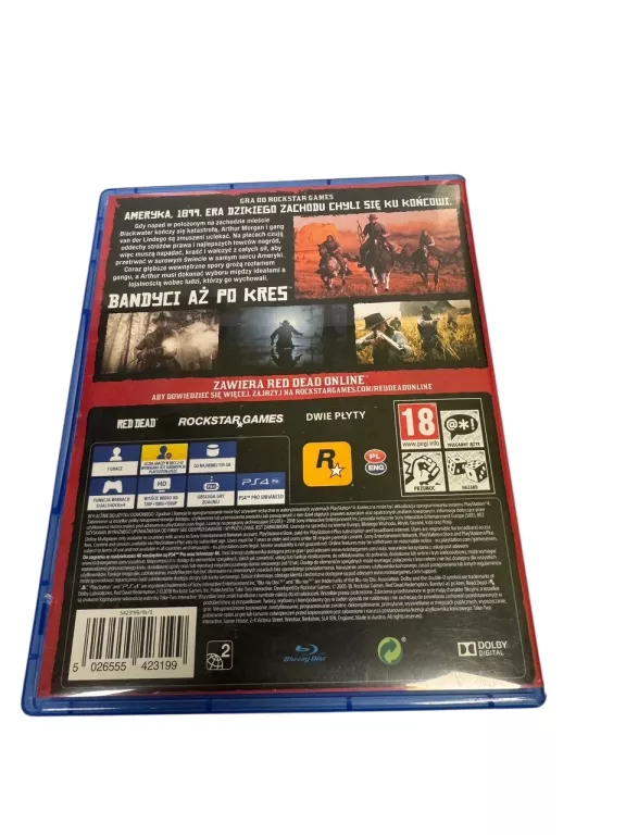 RED DEAD REDEMPTION 2 NA PS4