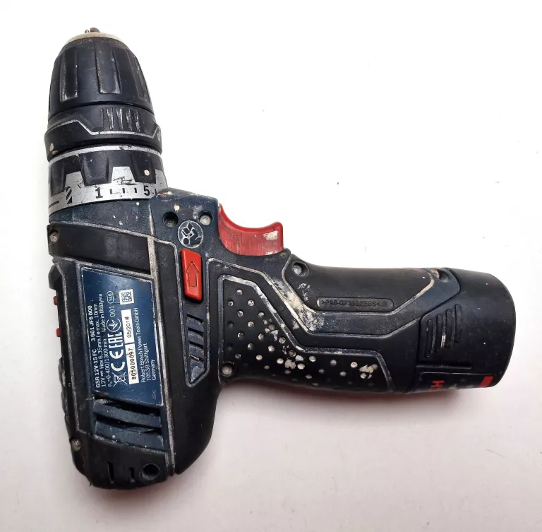 WKRĘTARKA BOSCH GSR 12V-15FC+WKRĘTARKA BOSCH GSR 10,8 V-LI