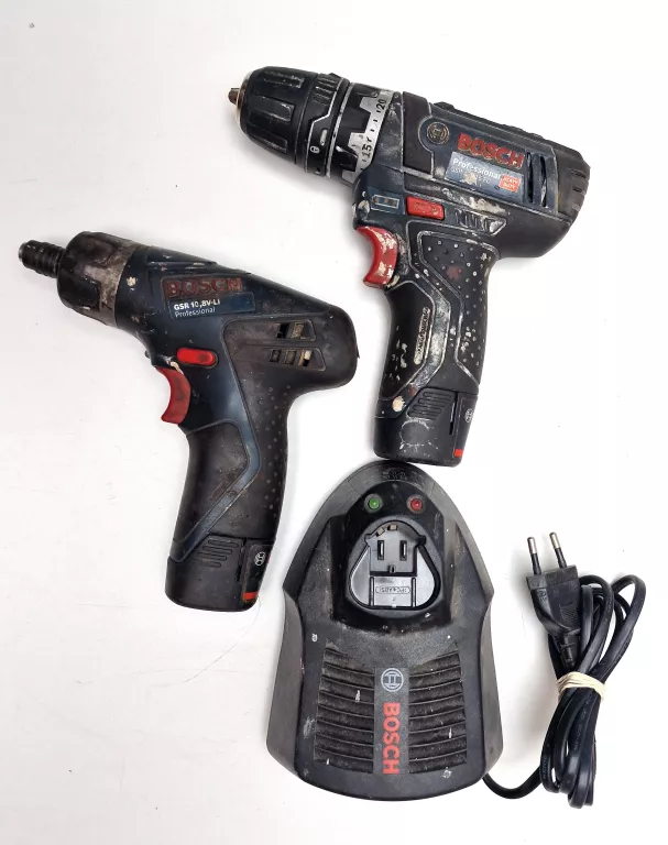 WKRĘTARKA BOSCH GSR 12V-15FC+WKRĘTARKA BOSCH GSR 10,8 V-LI