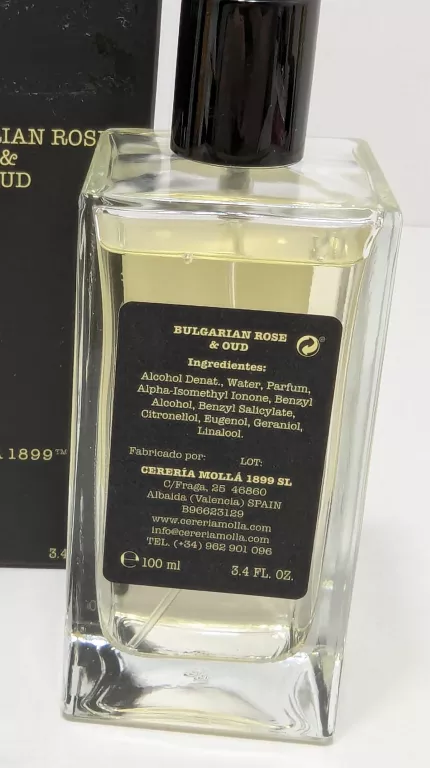 ODŚWIEŻACZ CERERIA MOLLA BULGARIAN ROSE & OUD 100ML