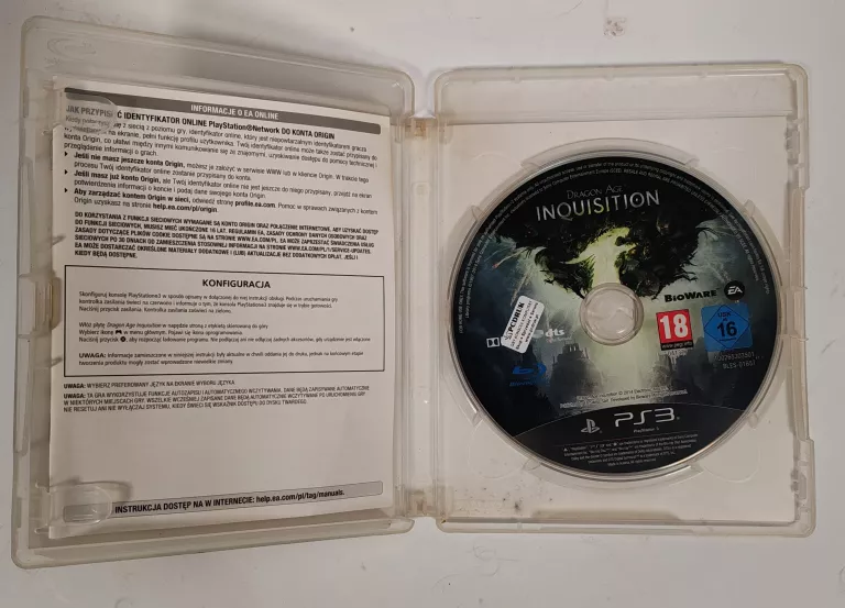 GRA NA PS3 DRAGON AGE INKWIZYCJA