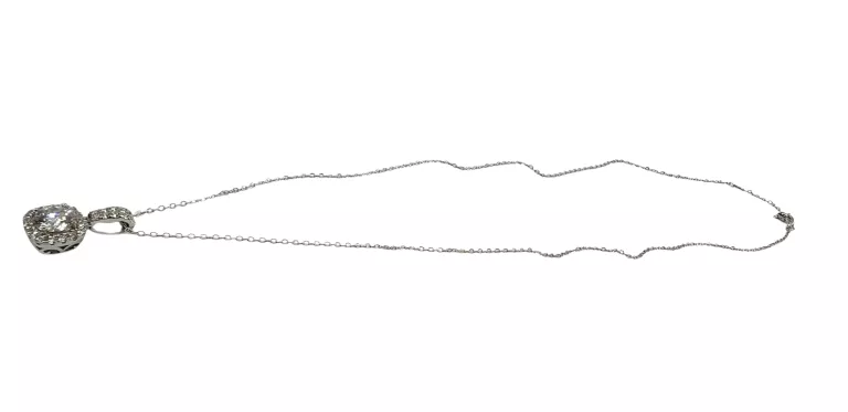 PIĘKNY SREBRNY ŁAŃCUSZEK 2,46G 925 45CM