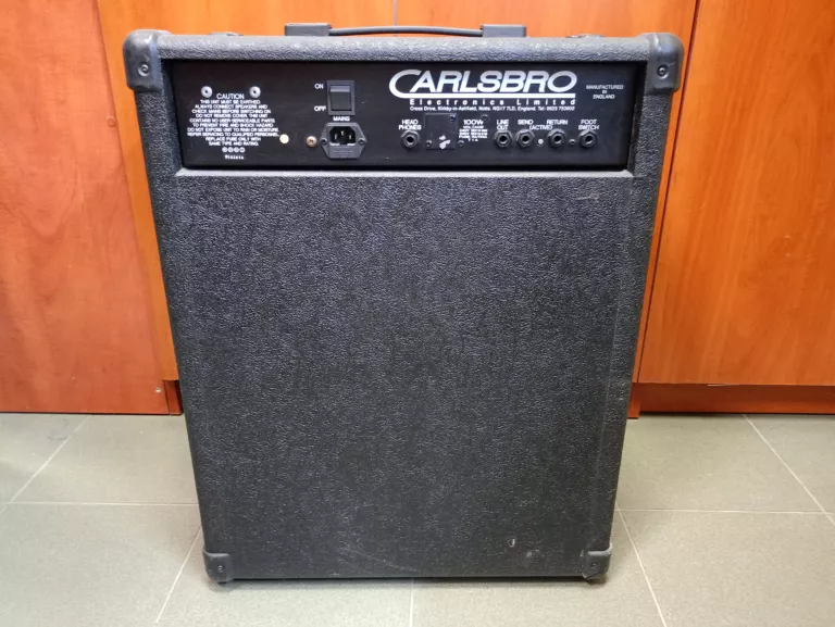 WZMACNIACZ GITAROWY, BASOWY CARLSBRO VIPER 100 W