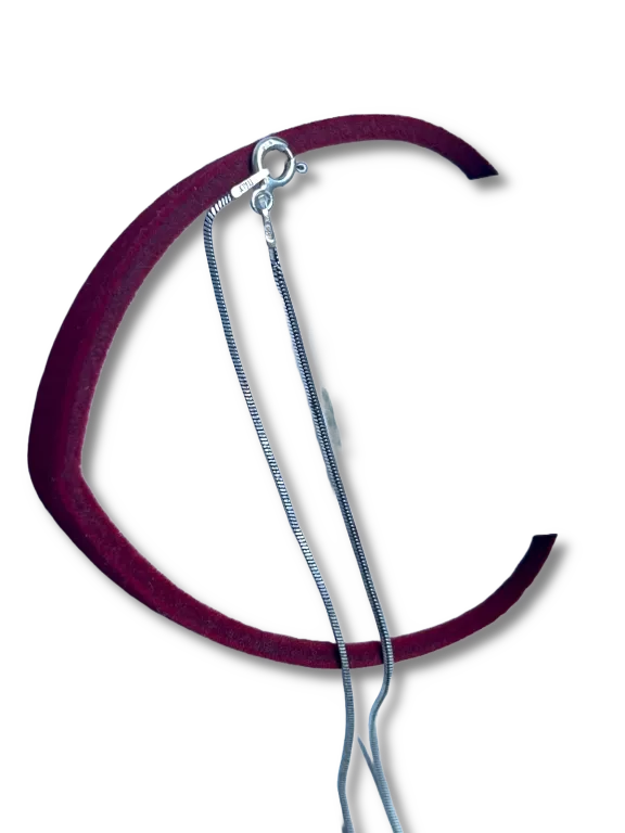 SREBRNY ŁAŃCUSZEK SPLOT ŻMIJKA P:925 W:2,88G DŁ:50CM