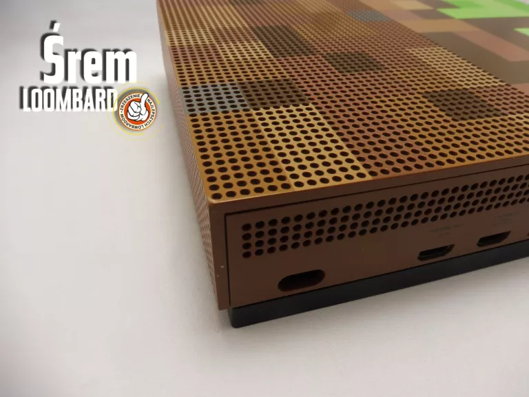 KONSOLA XBOX ONE S 1TB MINECRAFT EDITION, 2 PADY, 2 GRY, STAN DB!
