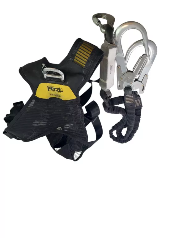 SZELKI BEZPIECZEŃSTWA PETZL NEWTON + AMORTYZATOR PROTEKT ABM/2LE101