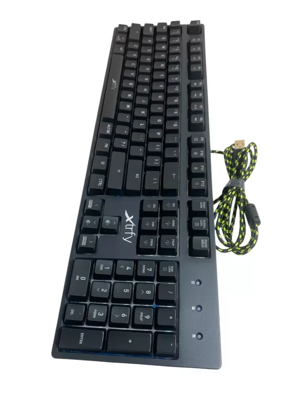 KLAWIATURA PRZEWODOWA XTRFY K3 RGB