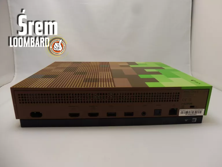 KONSOLA XBOX ONE S 1TB MINECRAFT EDITION, 2 PADY, 2 GRY, STAN DB!