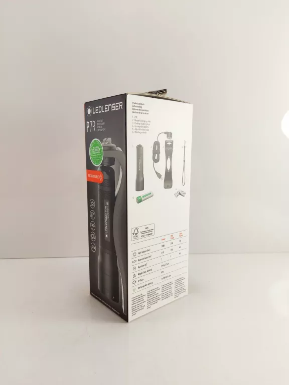LATARKA LEDLENSER P7R LED PORĘCZNA IP54 AKUMULATOR