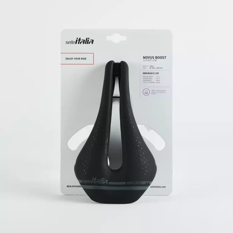 SIODEŁKO ROWEROWE SELLE ITALIA NOVUS BOOST SUPERFLOW
