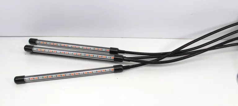 LAMPA DO ZWROSTU ROSLIN 4 RAMIONA LED USB