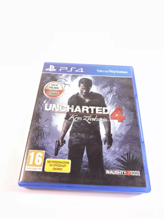 GRA PS4 UNCHARTED 4 KRES ZŁODZIEJA