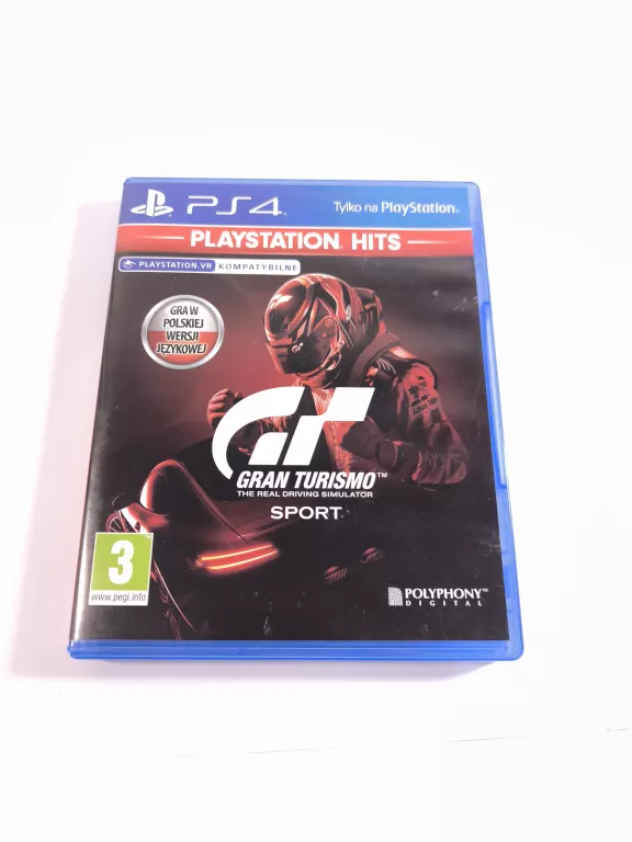 GRA PS4 GRAN TURISMO SPORT