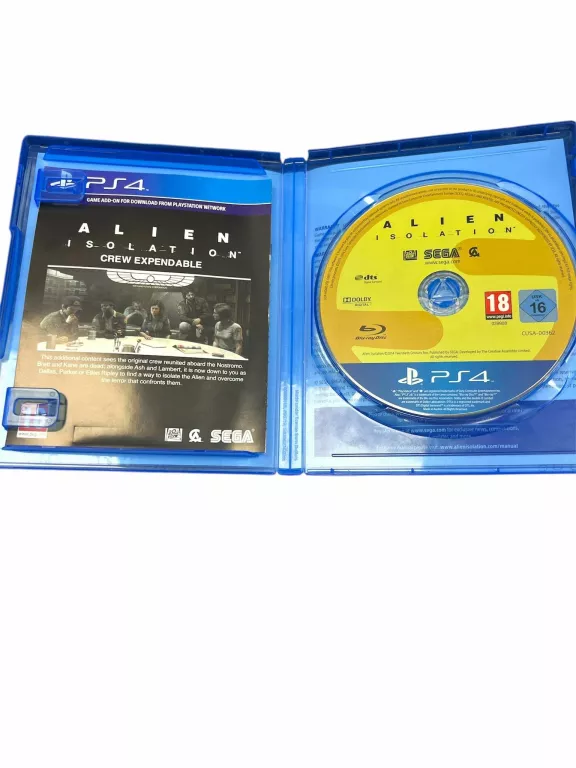 ALIEN ISOLATION RIPLEY EDITION PS4