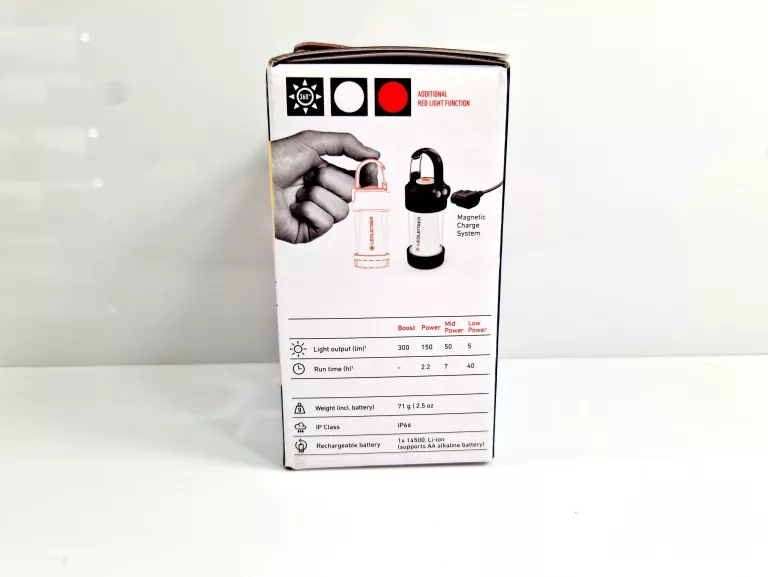 LATARKA LEDLENSER ML4 CAMPING WARM