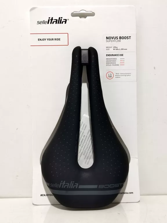 SIODEŁKO ROWEROWE SELLE ITALIA NOVUS BOOST SUPERFLOW