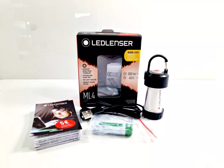 LATARKA LEDLENSER ML4 CAMPING WARM