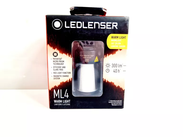 LATARKA LEDLENSER ML4 CAMPING WARM